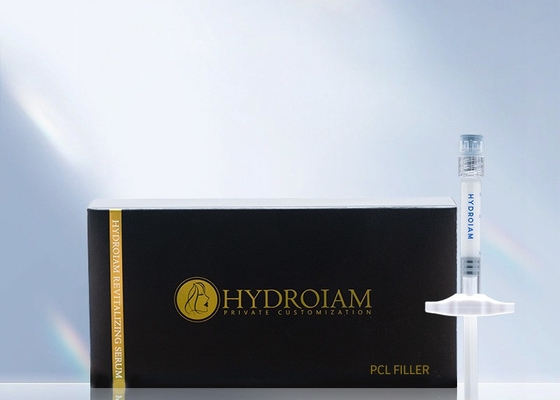 Revitalieren der Haut Injektierbare PCL Kreuzverknüpfte Hyaluronsäure Hautfüllmittel Stimulation der Kollagenproduktion