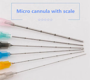 Lastic-Chirurgie kosmetischer Cannula steriles 21G stumpfen Umkippungs-Nadel ab