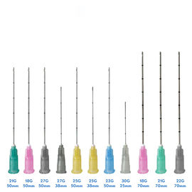 Knittern Sie Einspritzung 18G 70mm Cannula-Piercing Nadeln für Hyaluronsäure-Füller